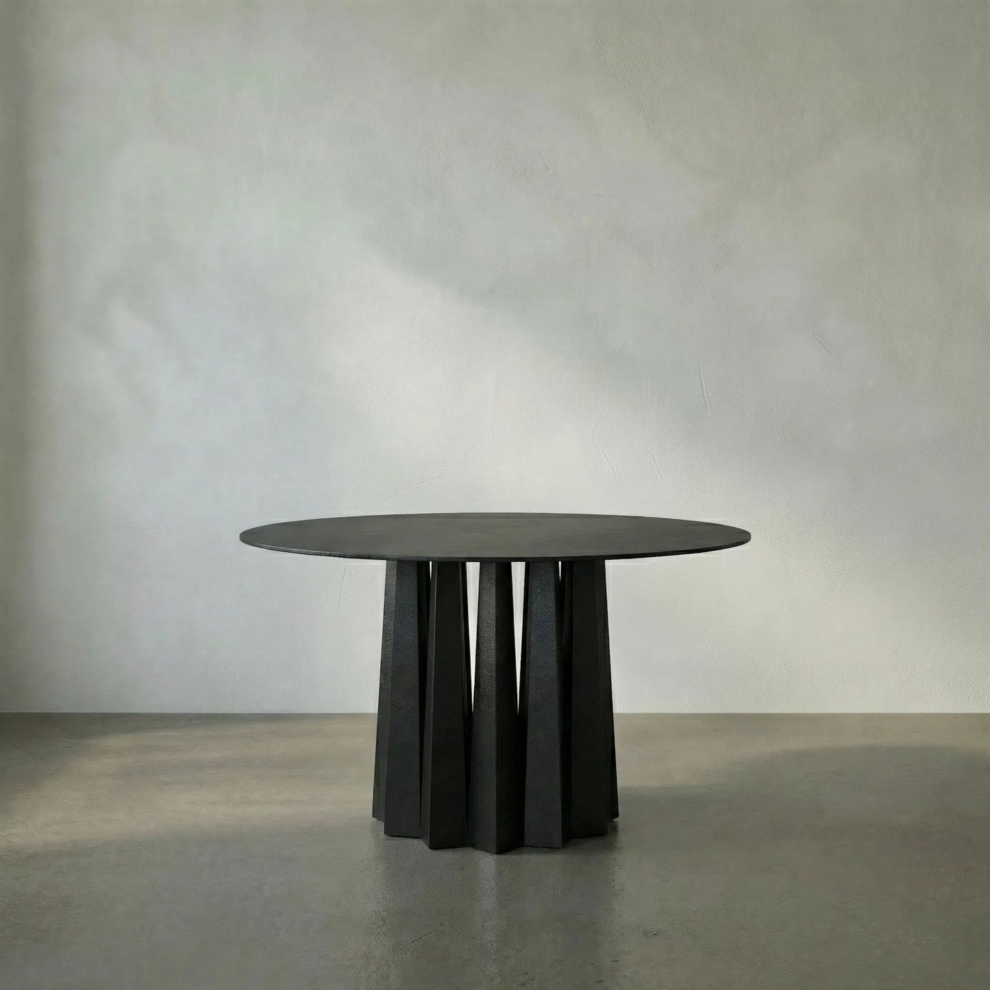 014 SI-1755521 | Lifestyle | Column Dining Table by Noir in black metal. Made from metal in a eclectic & global style.
