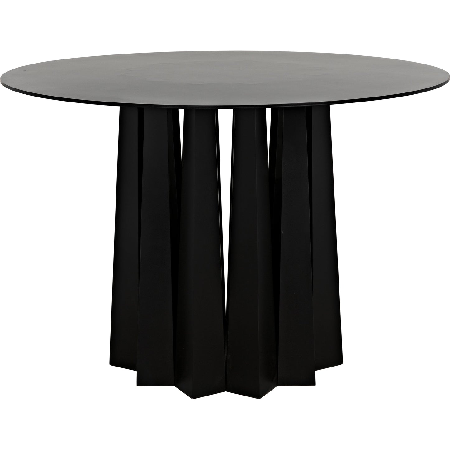 011 SI-1755521 | Additional Silo | Column Dining Table by Noir in black metal. Made from metal in a eclectic & global style.