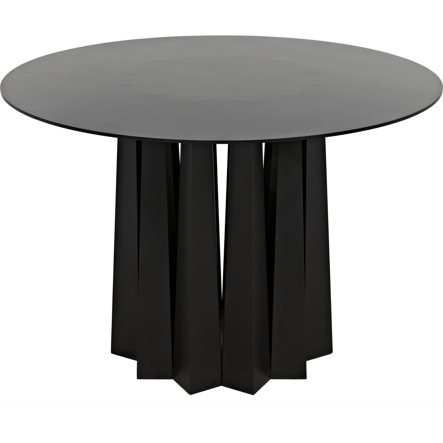 003 SI-1755521 | Additional Silo | Column Dining Table by Noir in black metal. Made from metal in a eclectic & global style.
