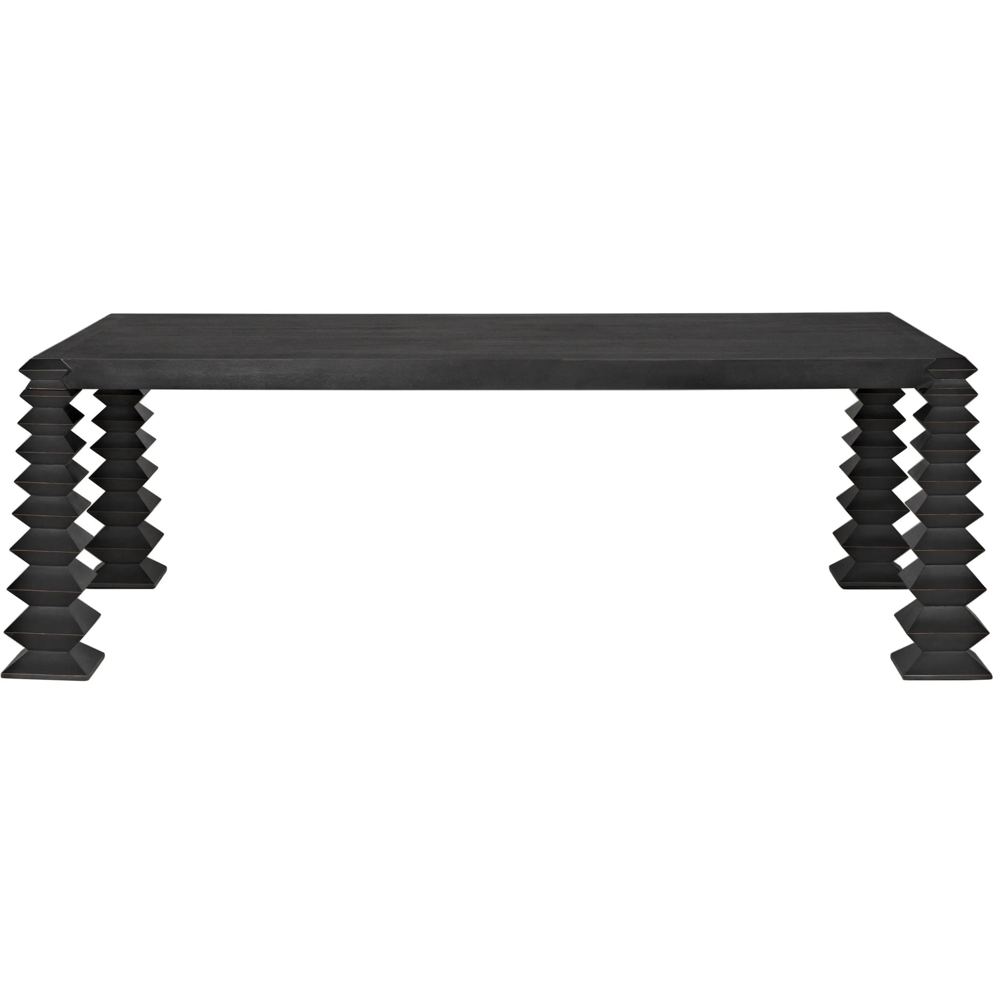 Brancusi Table by Noir in pale. Made from mahogany and veneer in a modern style.