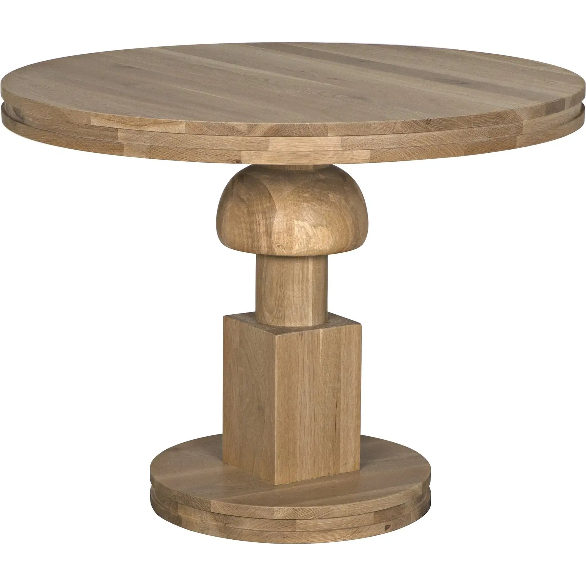 Baron Table by Noir in clear flat. Made from white oak in a modern style.