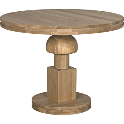 Baron Table by Noir in clear flat. Made from white oak in a modern style.
