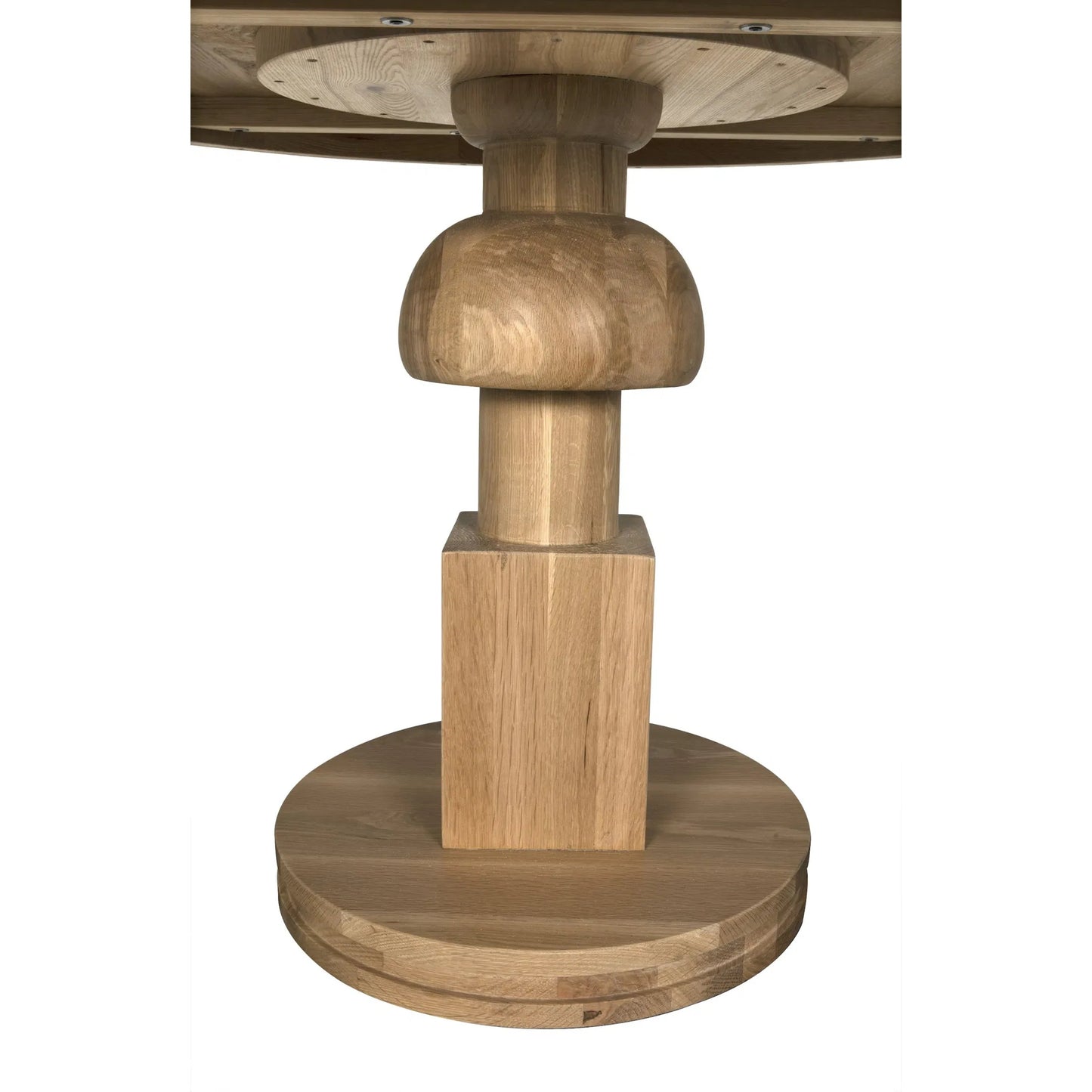 003 SI-2074884 | Closeup | Baron Table by Noir in clear flat. Made from white oak in a modern style.