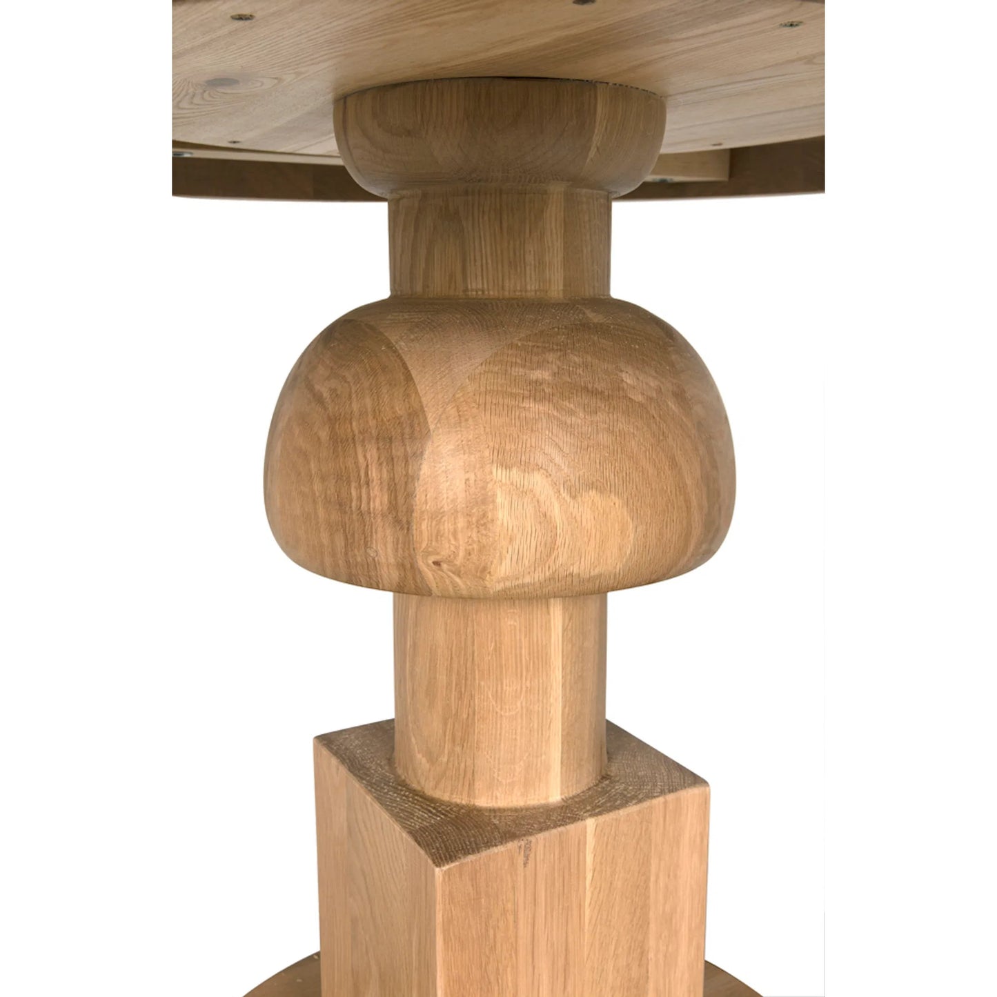006 SI-2074884 | Closeup | Baron Table by Noir in clear flat. Made from white oak in a modern style.