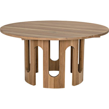 Kirill Table by Noir in clear flat. Made from white oak in a modern style.