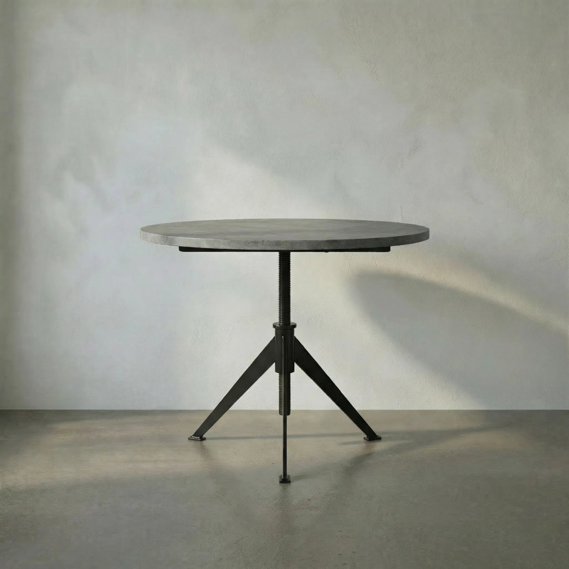 Matilo Adjustable Table by Noir in metal, marble. Made from metal, marble in a modern style.