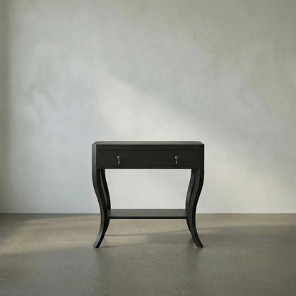 Weldon Side Table by Noir in pale. Made from mahogany in a traditional style.