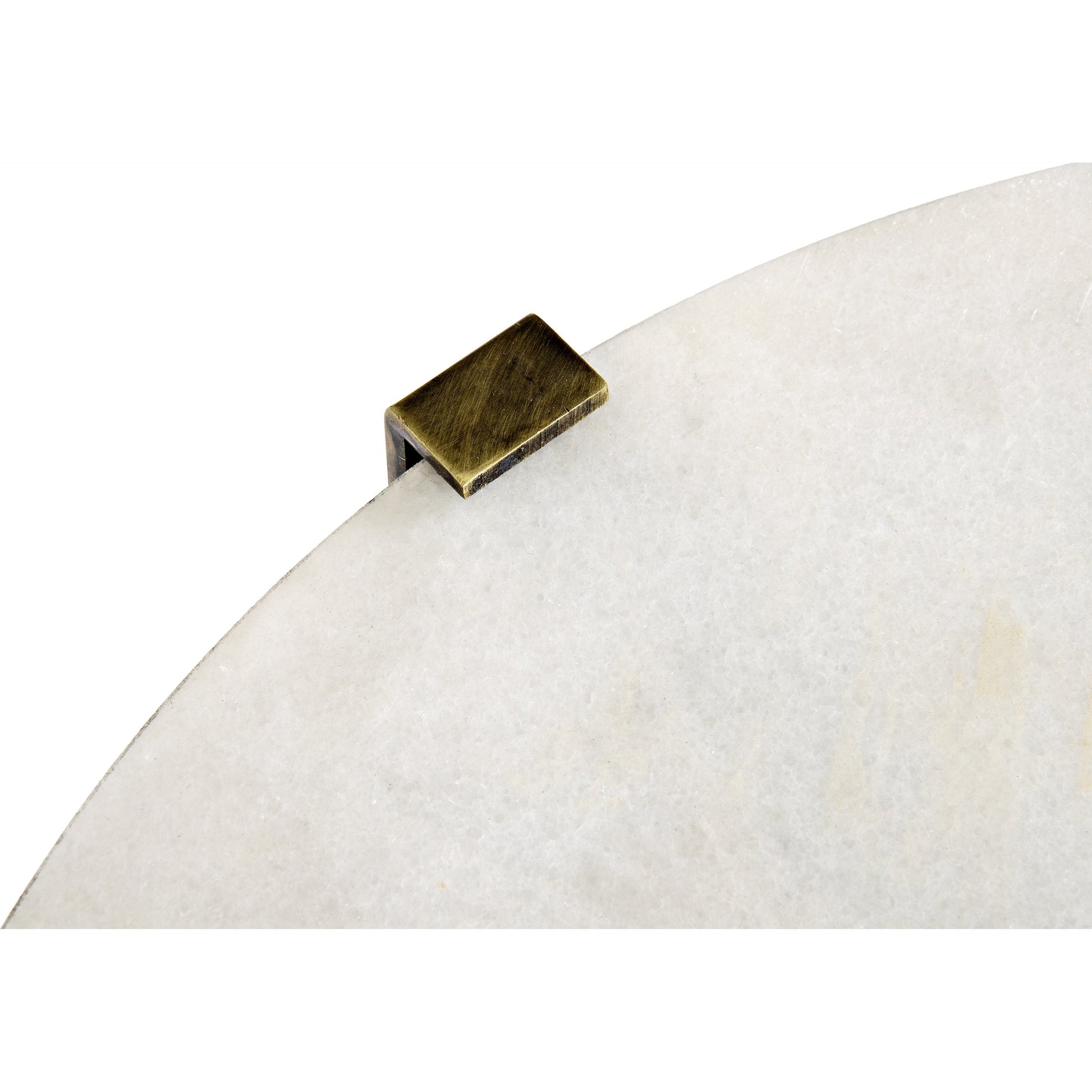 Edith Adjustable Side Table by Noir. Made from metal, quartz in a modern style.
