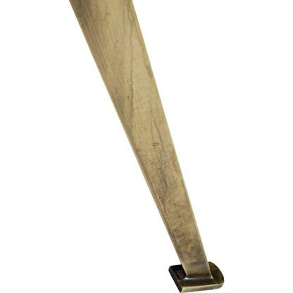 Edith Adjustable Side Table by Noir. Made from metal, quartz in a modern style.