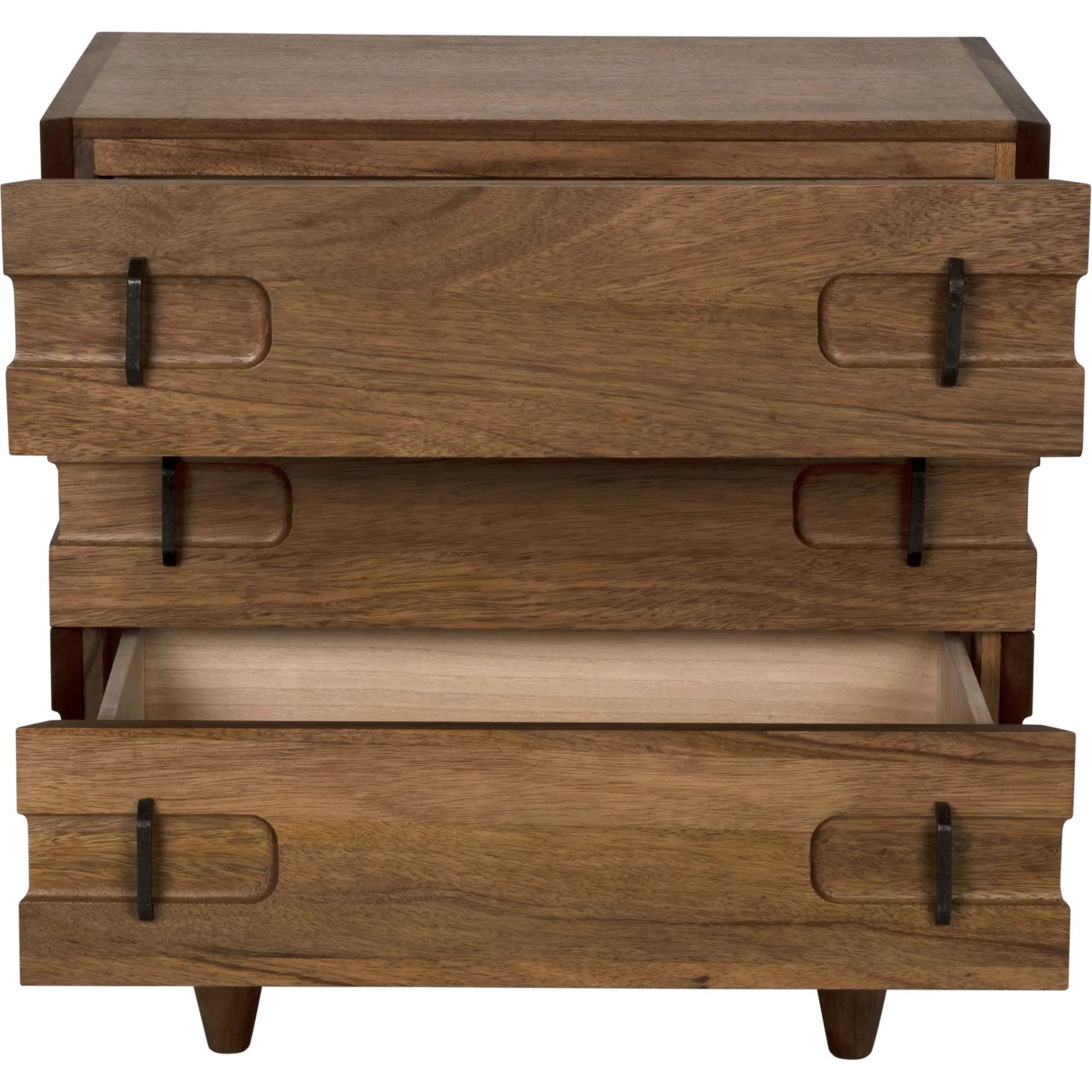David Side Table by Noir. Made from walnut in a modern style.