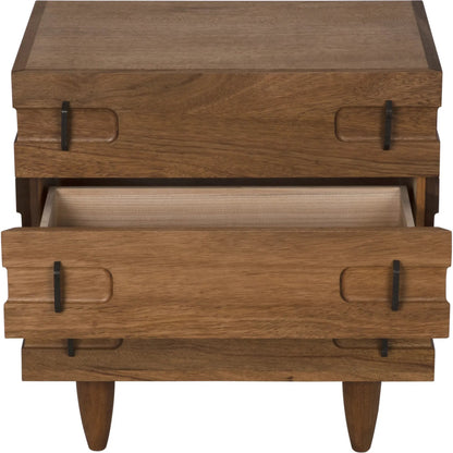 David Side Table by Noir. Made from walnut in a modern style.