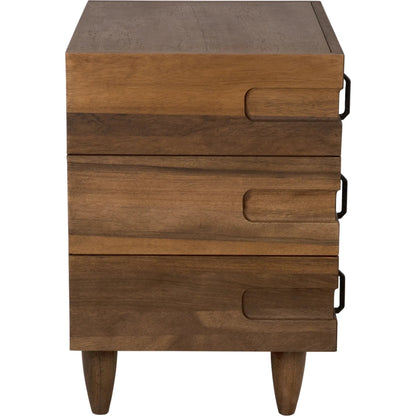 David Side Table by Noir. Made from walnut in a modern style.
