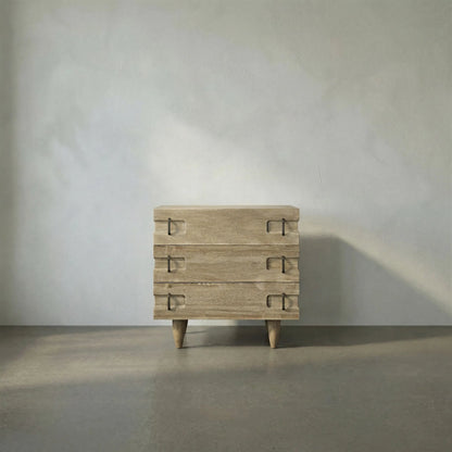 David Side Table by Noir. Made from walnut in a modern style.