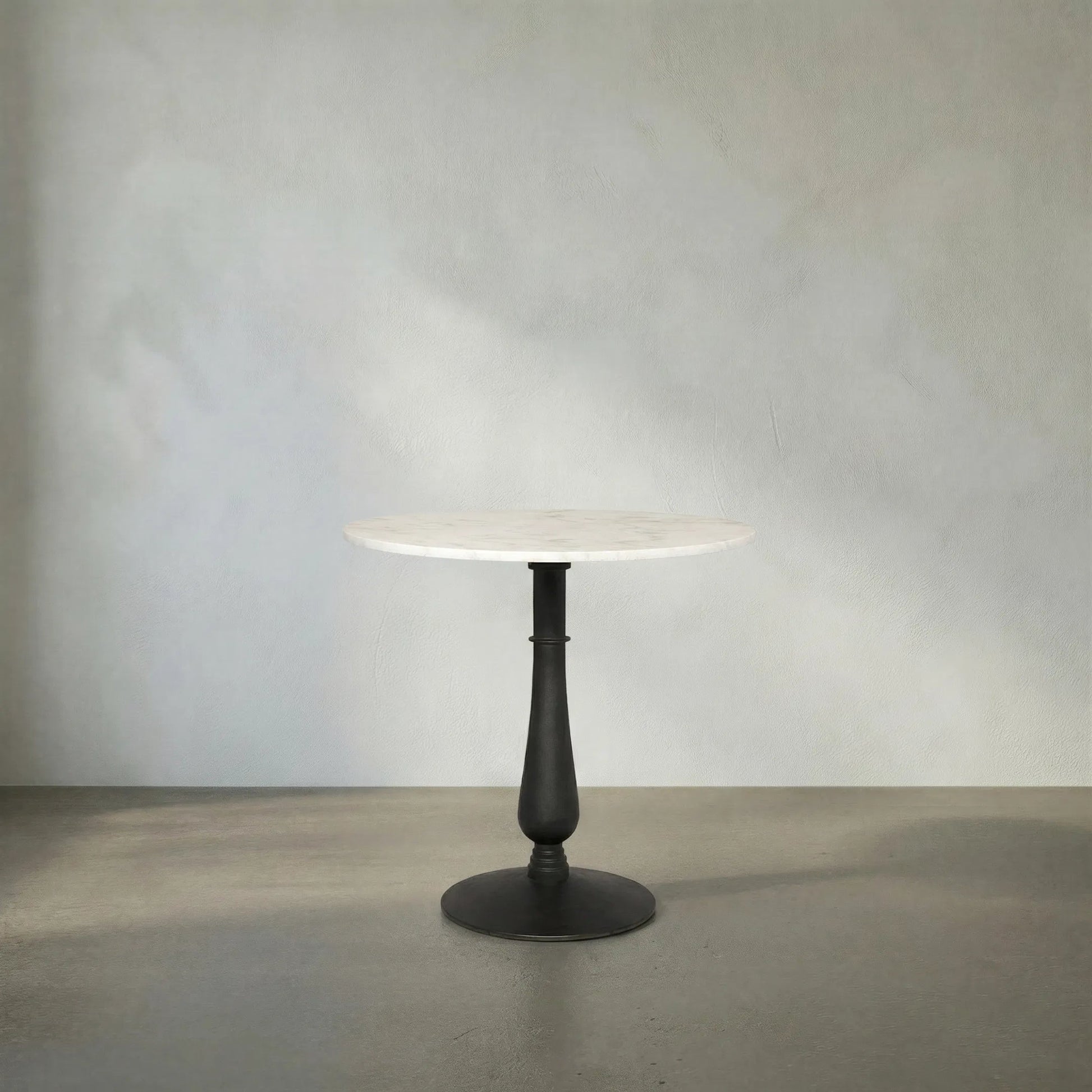 Cobus Side Table by Noir in cast iron, quartz. Made from cast iron, quartz in a transitional style.