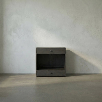 Sumiko Side Table by Noir in pale. Made from mahogany in a modern style.