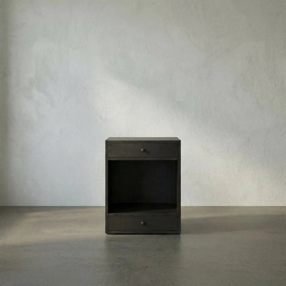 Sumiko Side Table by Noir in pale. Made from mahogany in a modern style.