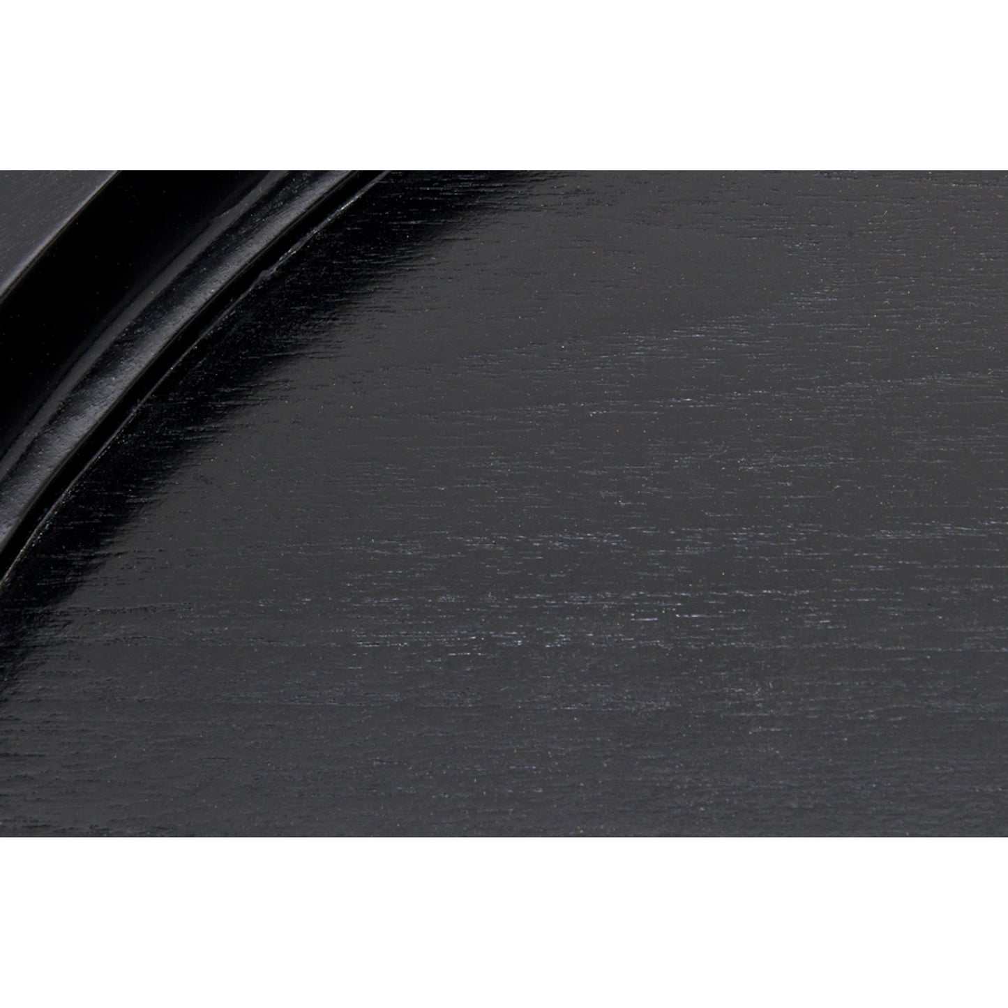 016 S-334811 | Closeup | Gavin Side Table by Noir in hand rubbed black. Made from mahogany in a modern style.