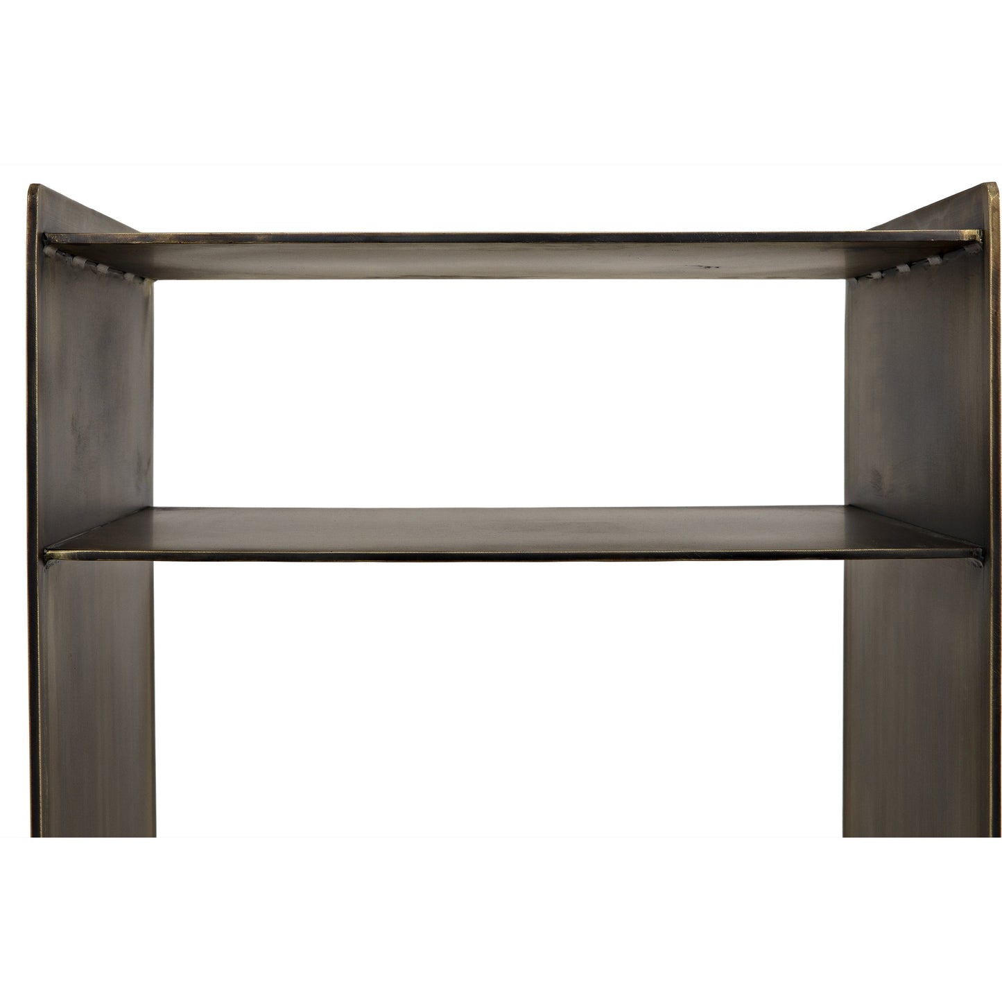 003 SI-1755522 | Additional Silo | Cyrus Side Table by Noir in aged brass. Made from metal in a modern style.