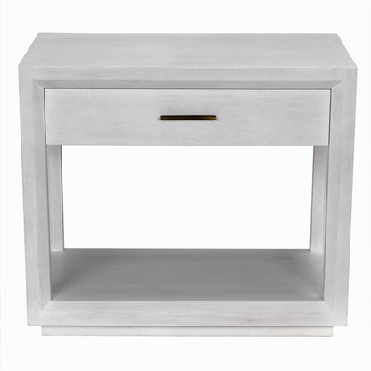 Antony Side Table by Noir. Made from unique in a transitional style.