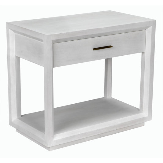 Antony Side Table by Noir. Made from unique in a transitional style.