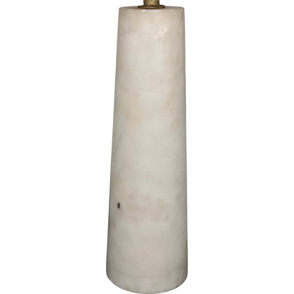 Hotaru Side Table by Noir in antique brass. Made from white marble, metal in a transitional style.