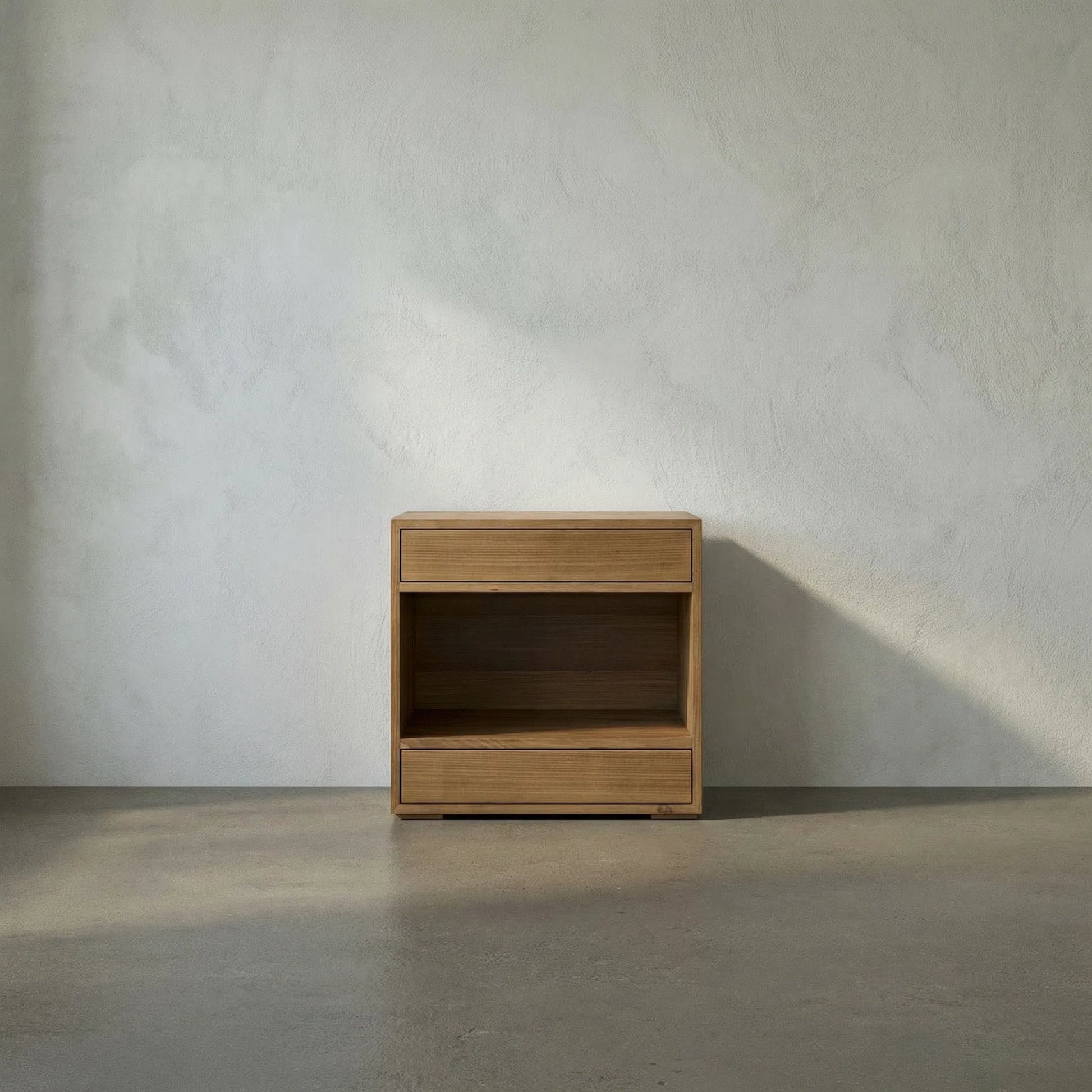 SL05 Side Table by Noir in gold teak. Made from teak in a modern style.