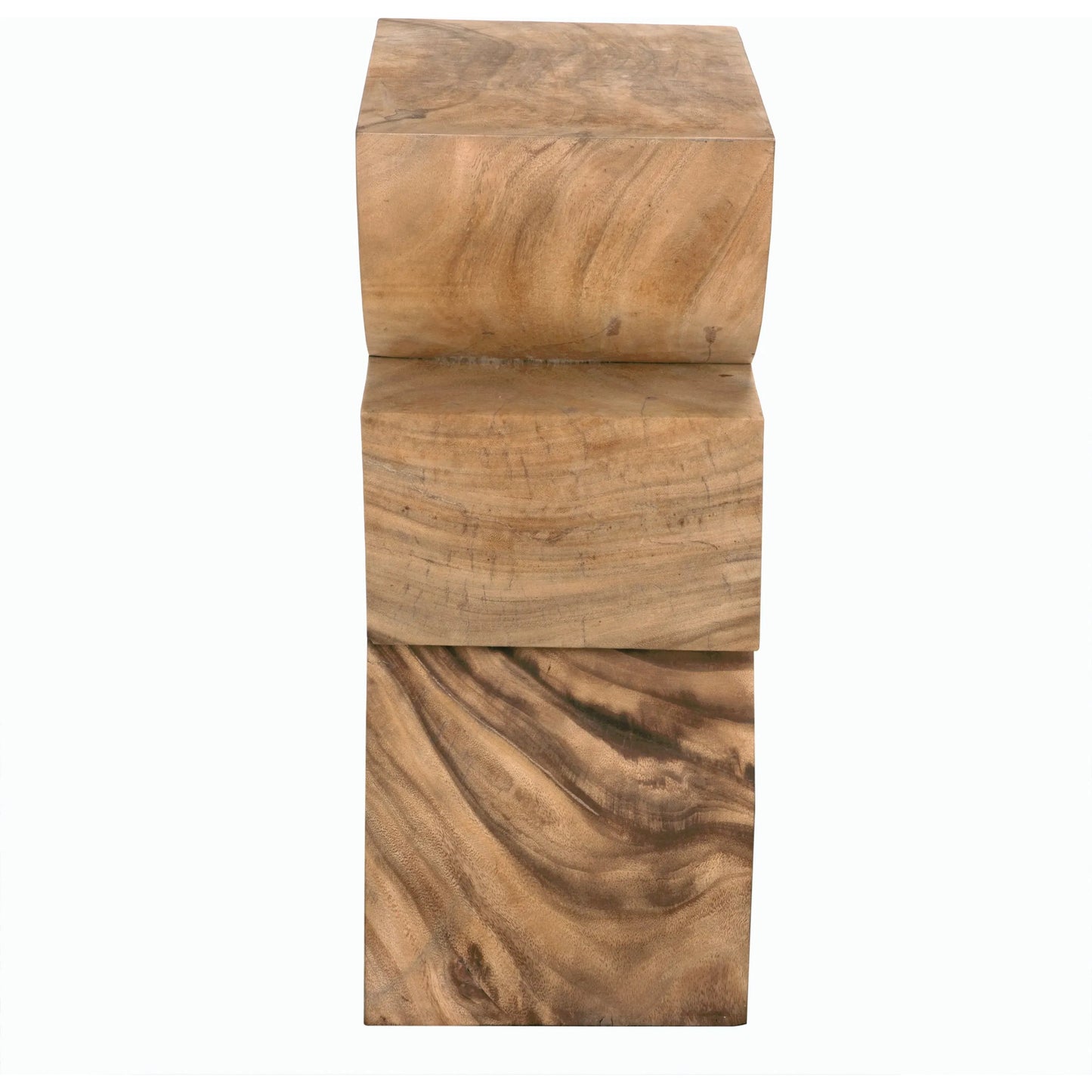 006 SI-2189463 | Additional Silo | Monteiro Side Table by Noir in clear coat flat. Made from teak in a modern style.