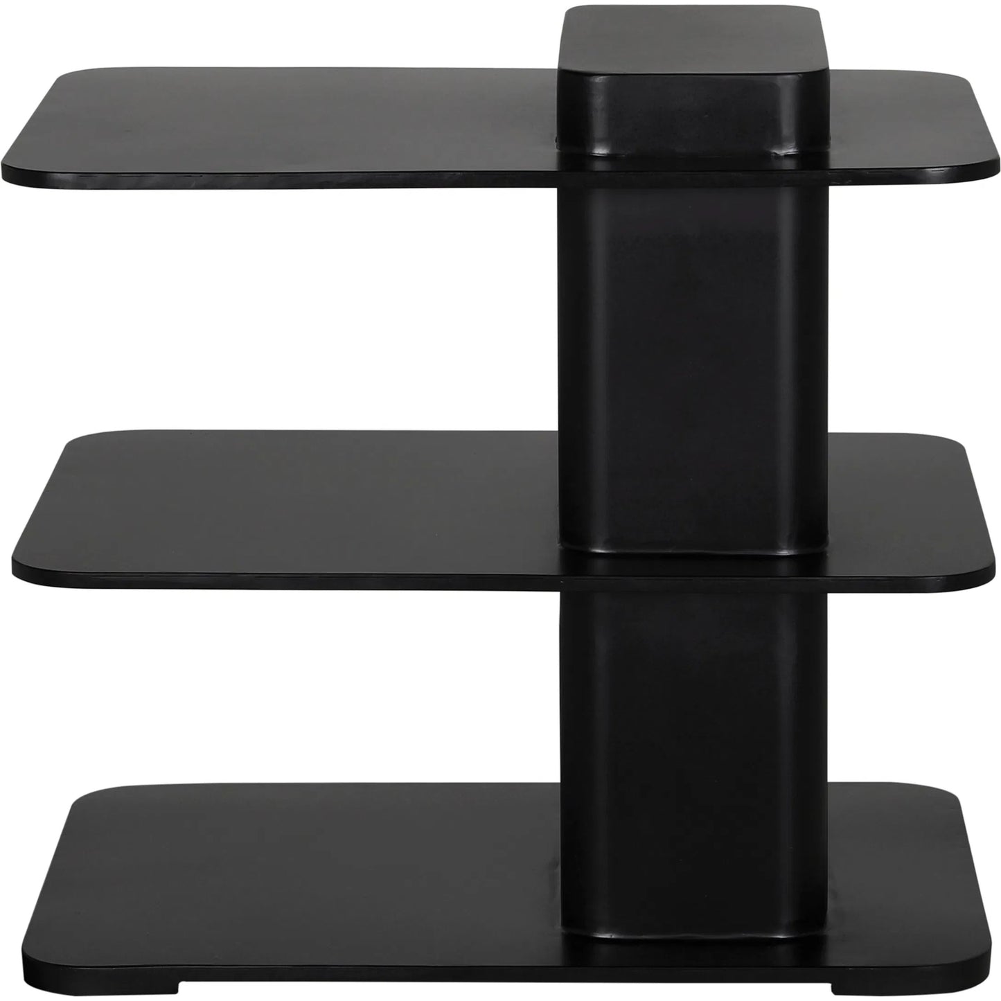 004 SI-2238957 | Additional Silo | Concoction Side Table by Noir in matte black. Made from industrial steel in a modern style.