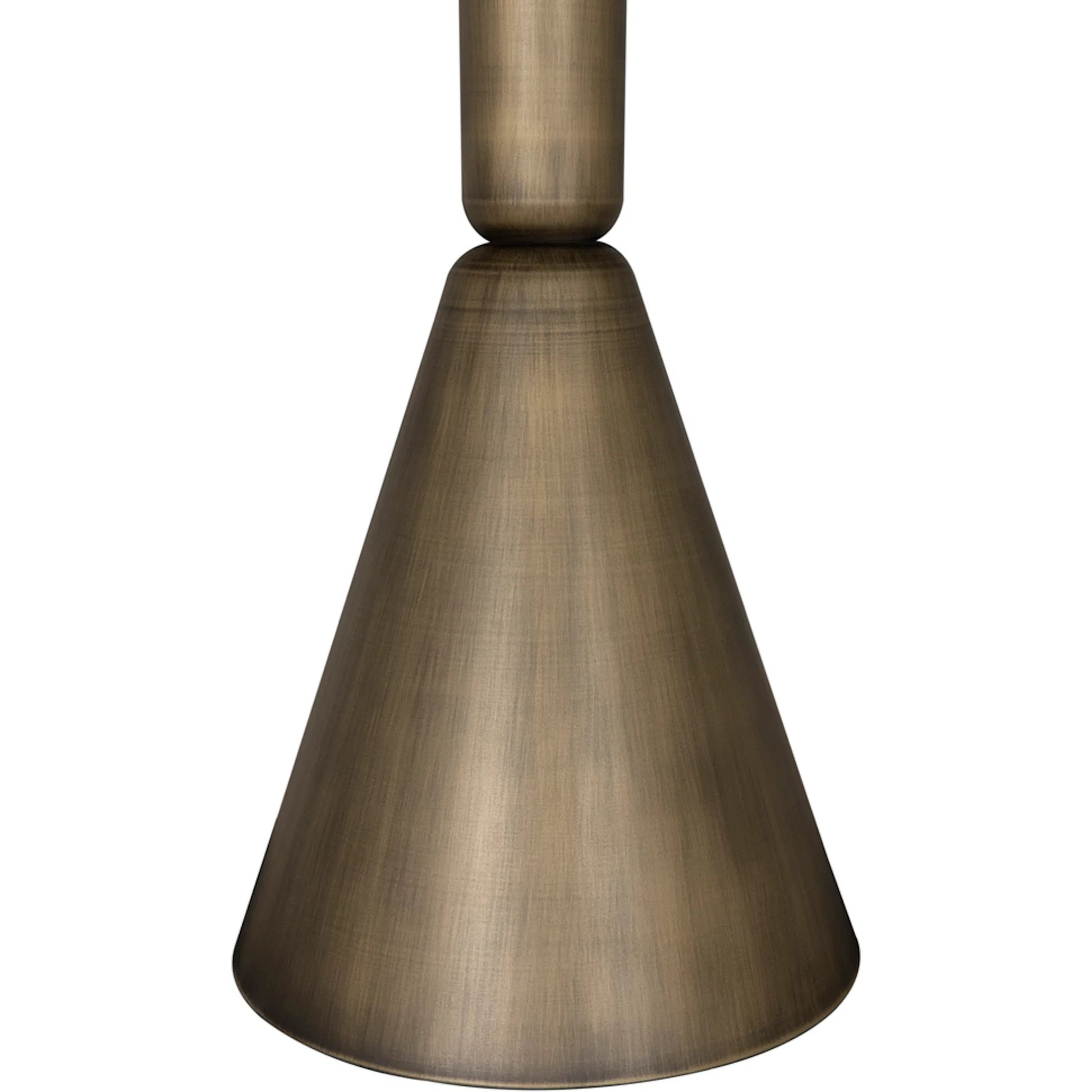 Nagoya Side Table by Noir in aged brass, black marble. Made from industrial steel, marble in a unique style.