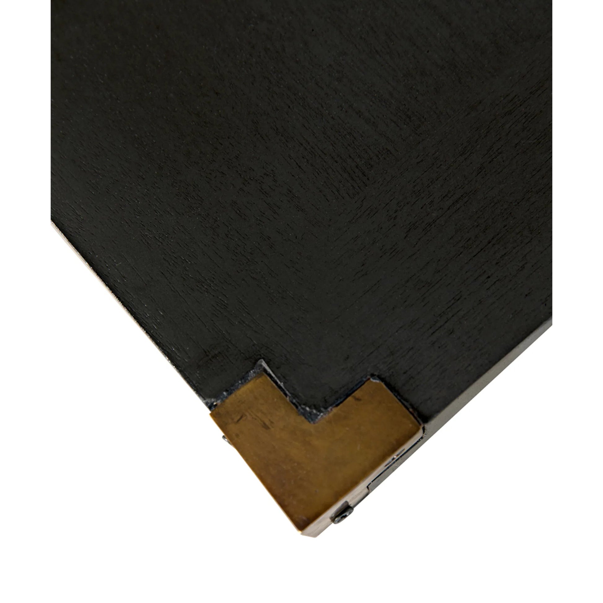 Campaign Chest by Noir in pale. Made from mahogany in a transitional style.