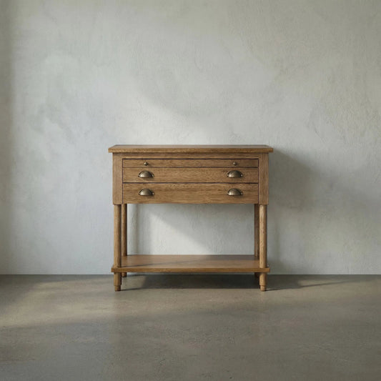 Artemio Side Table by Noir in dark walnut. Made from walnut, veneer in a traditional style.