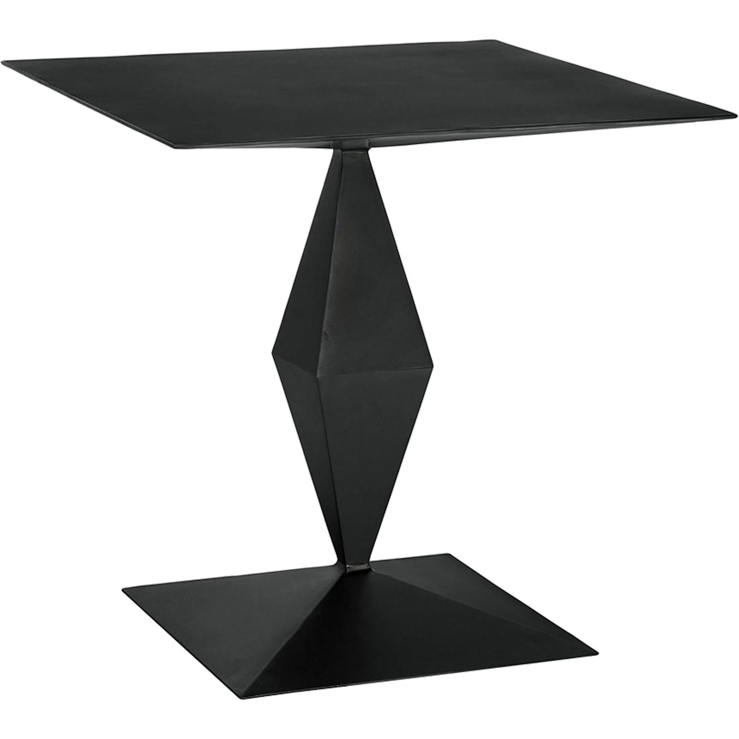 001 SI-2536849 | Primary Silo | Brasi Side Table by Noir in matte black. Made from iron in a unique style.