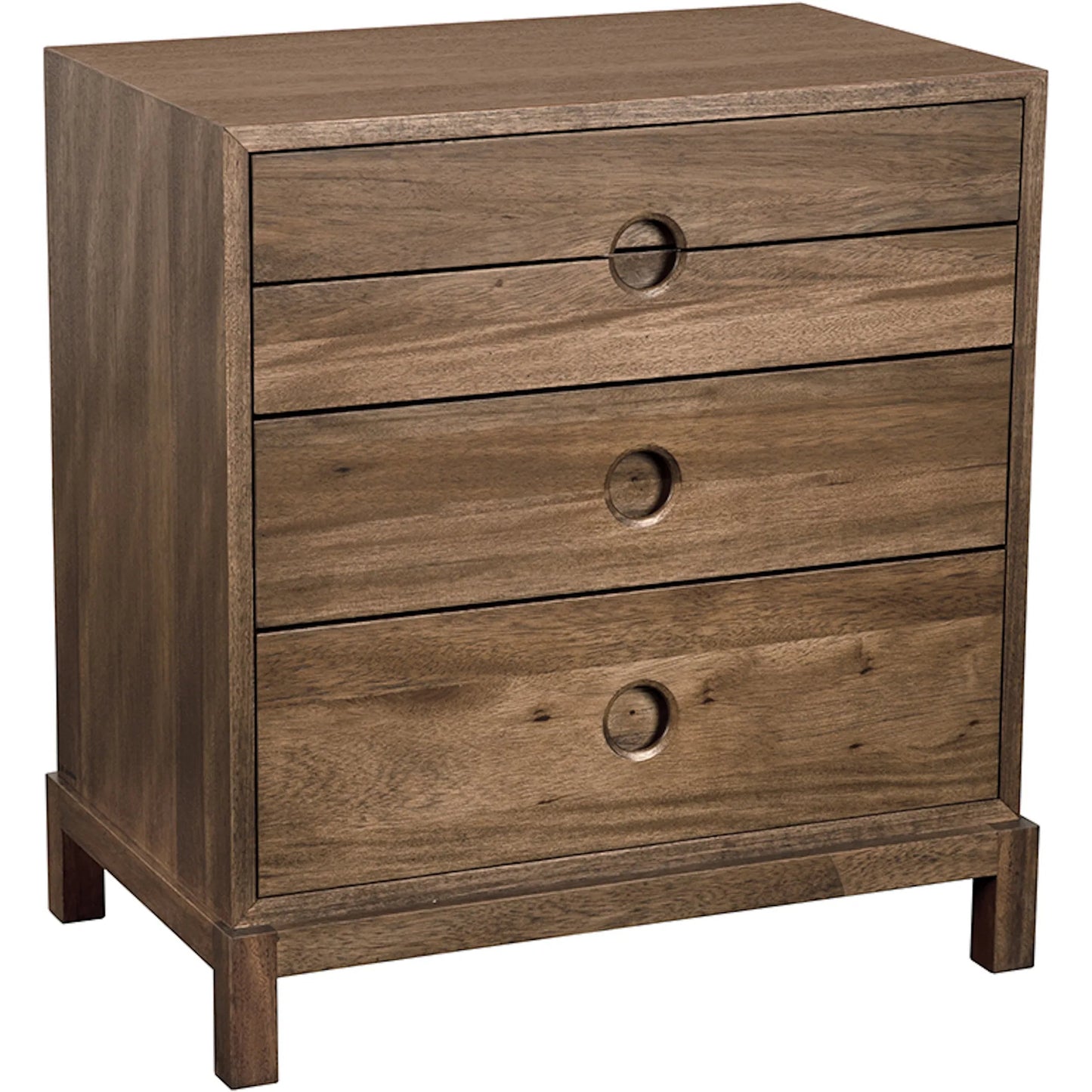 001 SI-2536854 | Primary Silo | Eros Side Table by Noir in dark walnut. Made from walnut, veneer in a unique style.