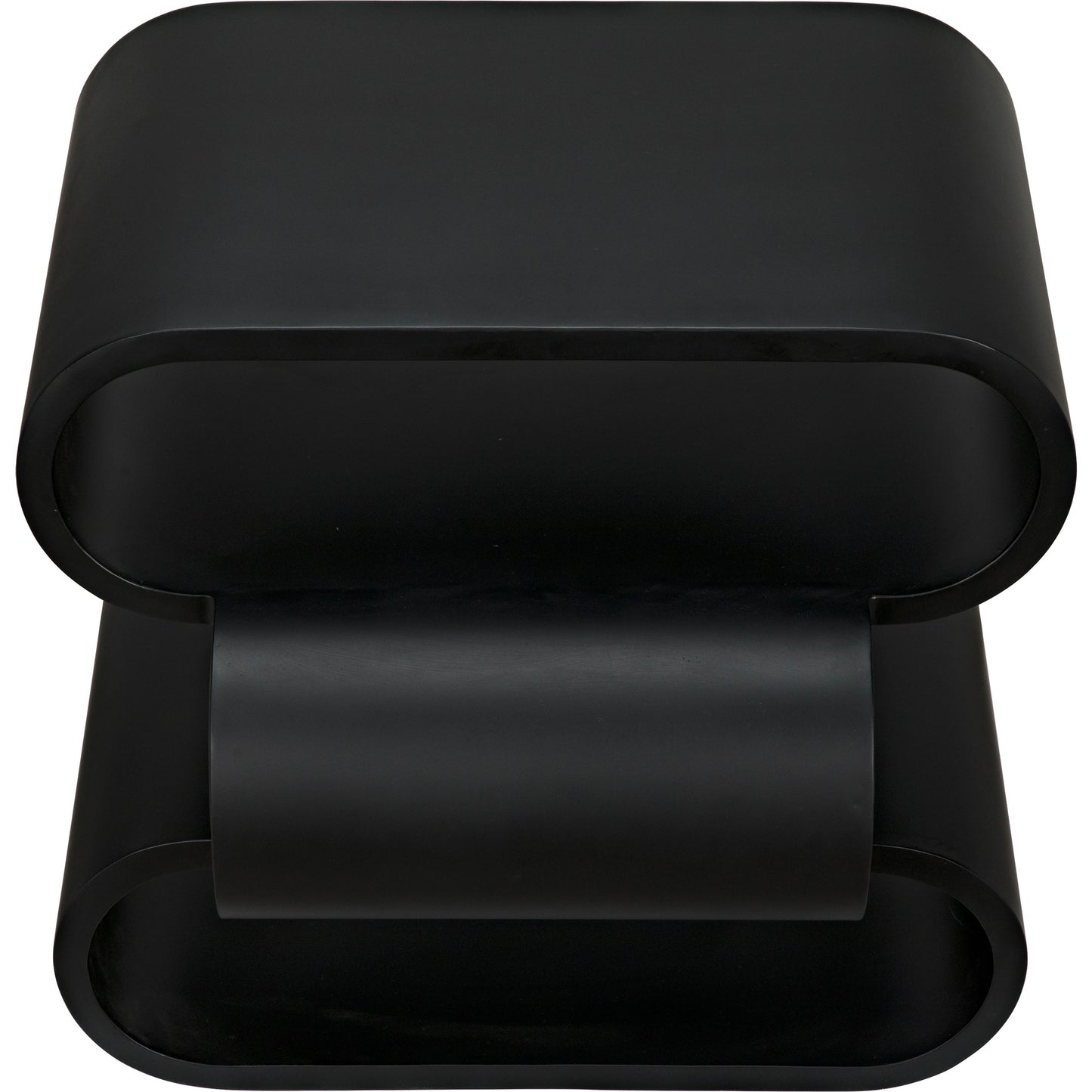 008 SR-834061 | Additional Silo | Nada Side Table by Noir in black metal. Made from metal in a modern style.