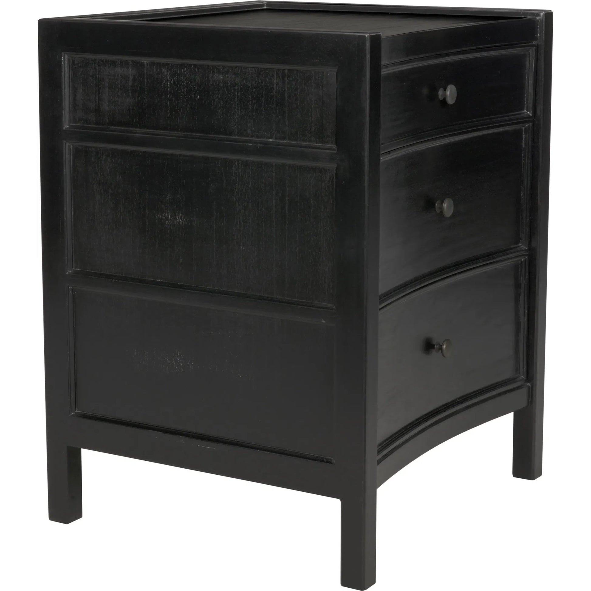 Hampton Night Stand by Noir. Made from mahogany in a transitional style.