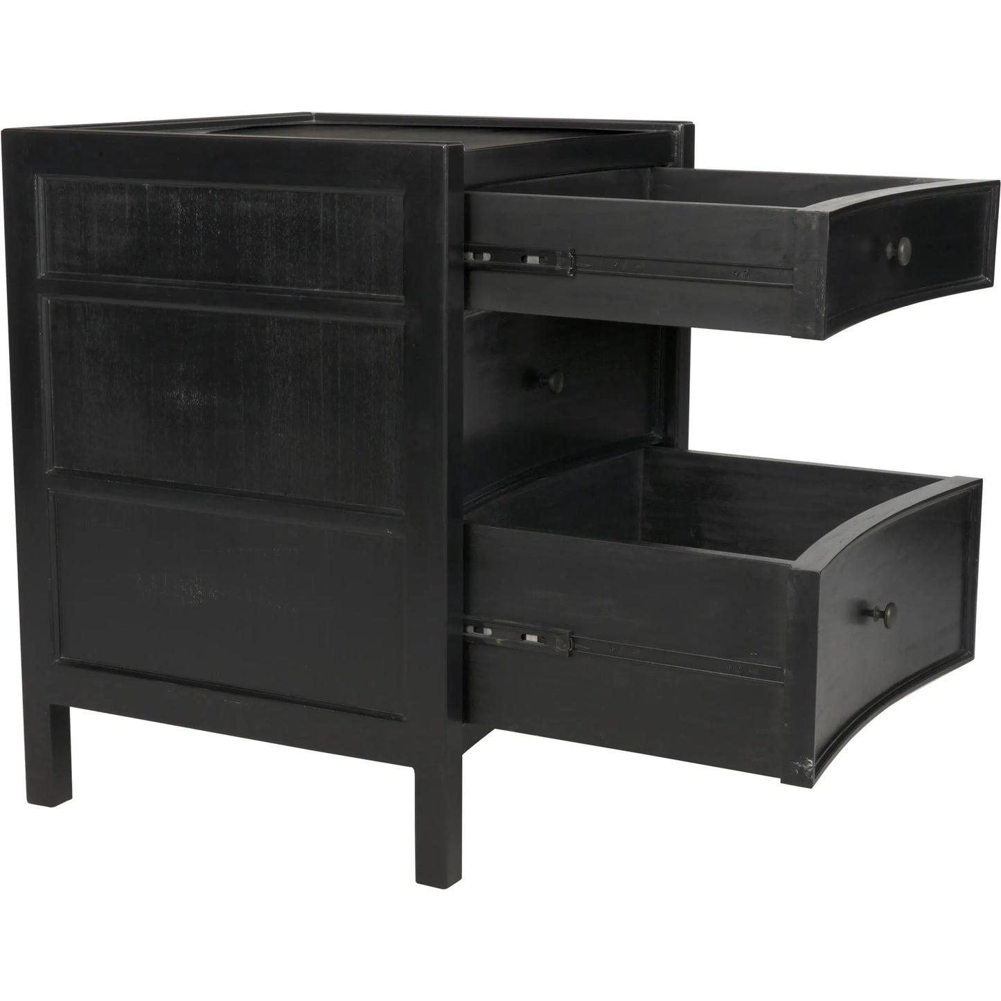 018 SR-888727 | Unknown | Hampton Night Stand by Noir. Made from mahogany in a transitional style.