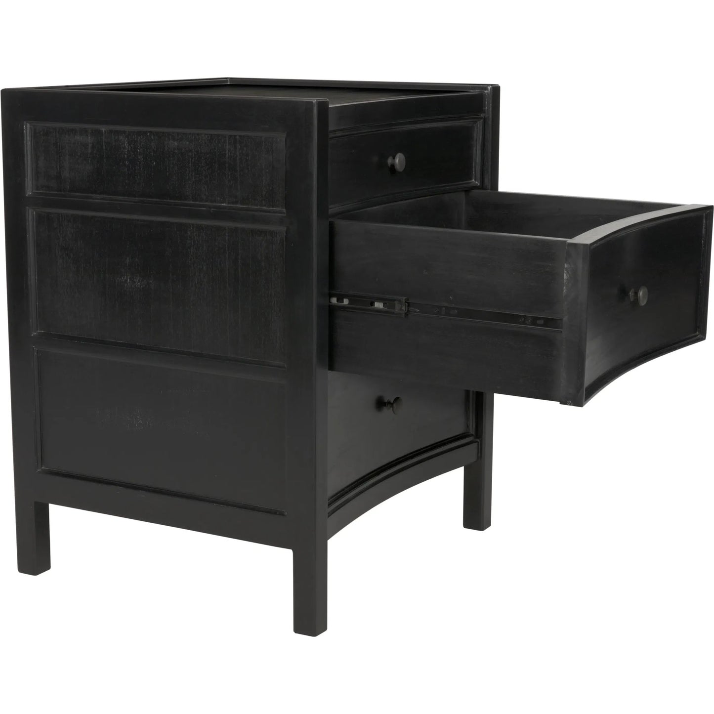 019 SR-888727 | Unknown | Hampton Night Stand by Noir. Made from mahogany in a transitional style.