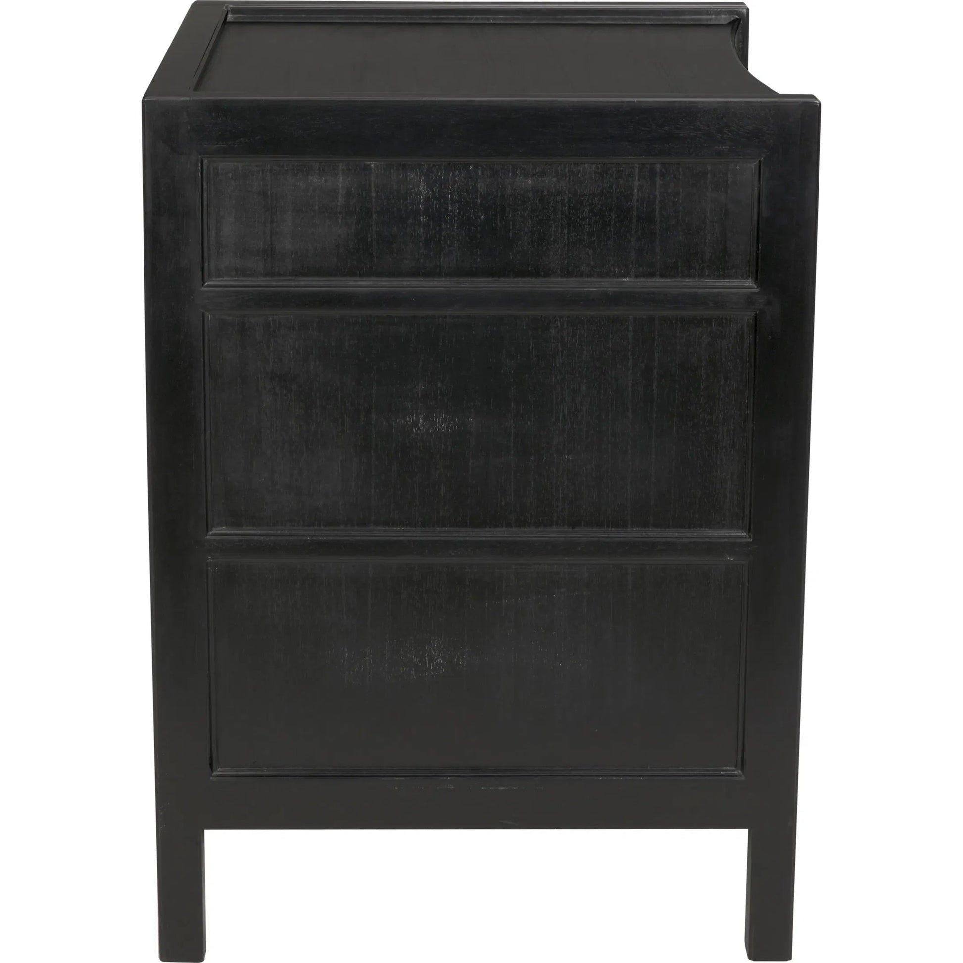 Hampton Night Stand by Noir. Made from mahogany in a transitional style.