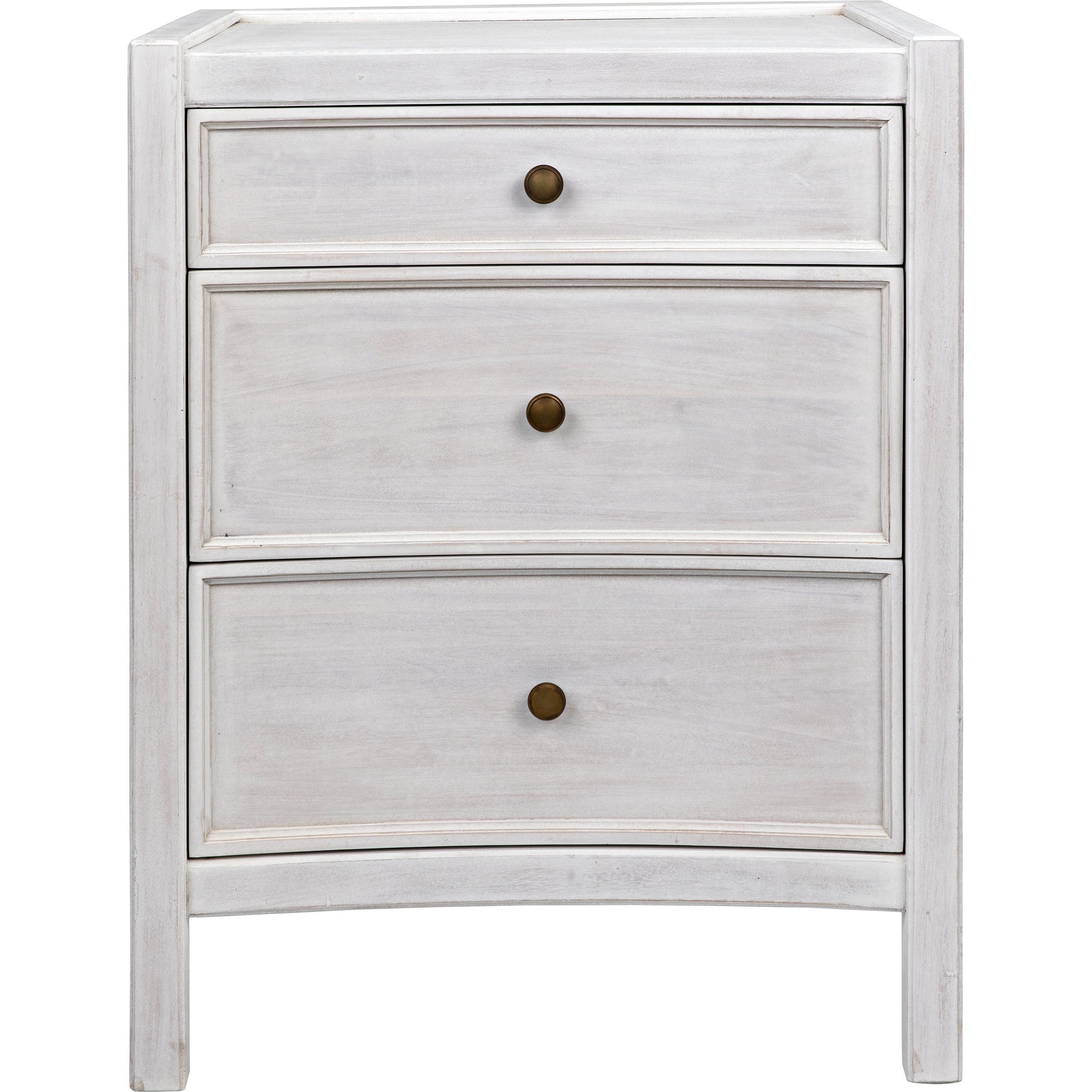 Hampton Night Stand by Noir. Made from mahogany in a transitional style.
