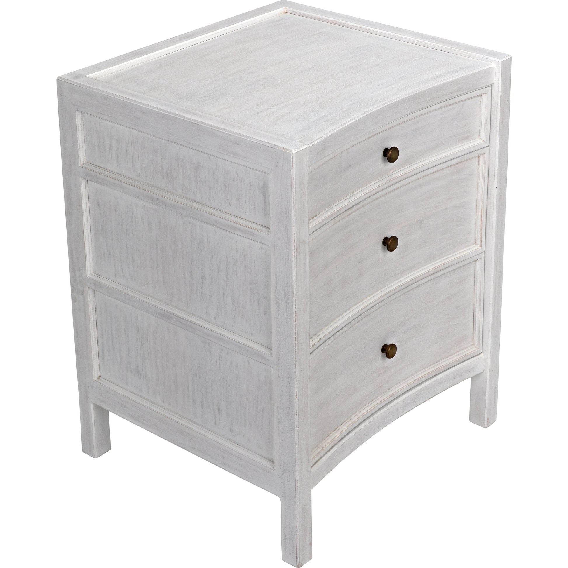 Hampton Night Stand by Noir. Made from mahogany in a transitional style.