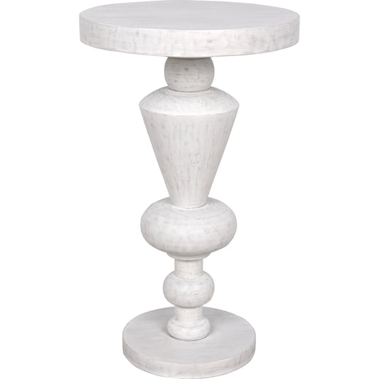 Fenring Side Table by Noir. Made from mahogany in a eclectic & global style.