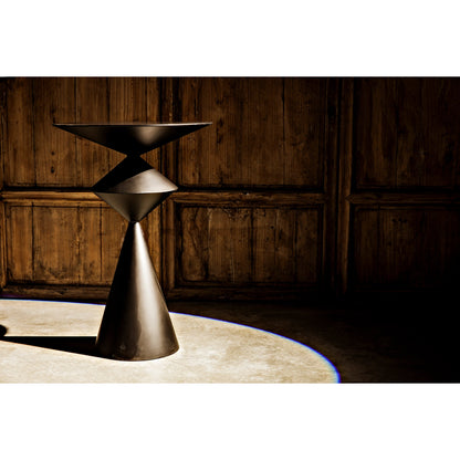 Zasa Side Table by Noir in black. Made from metal in a eclectic & global style.