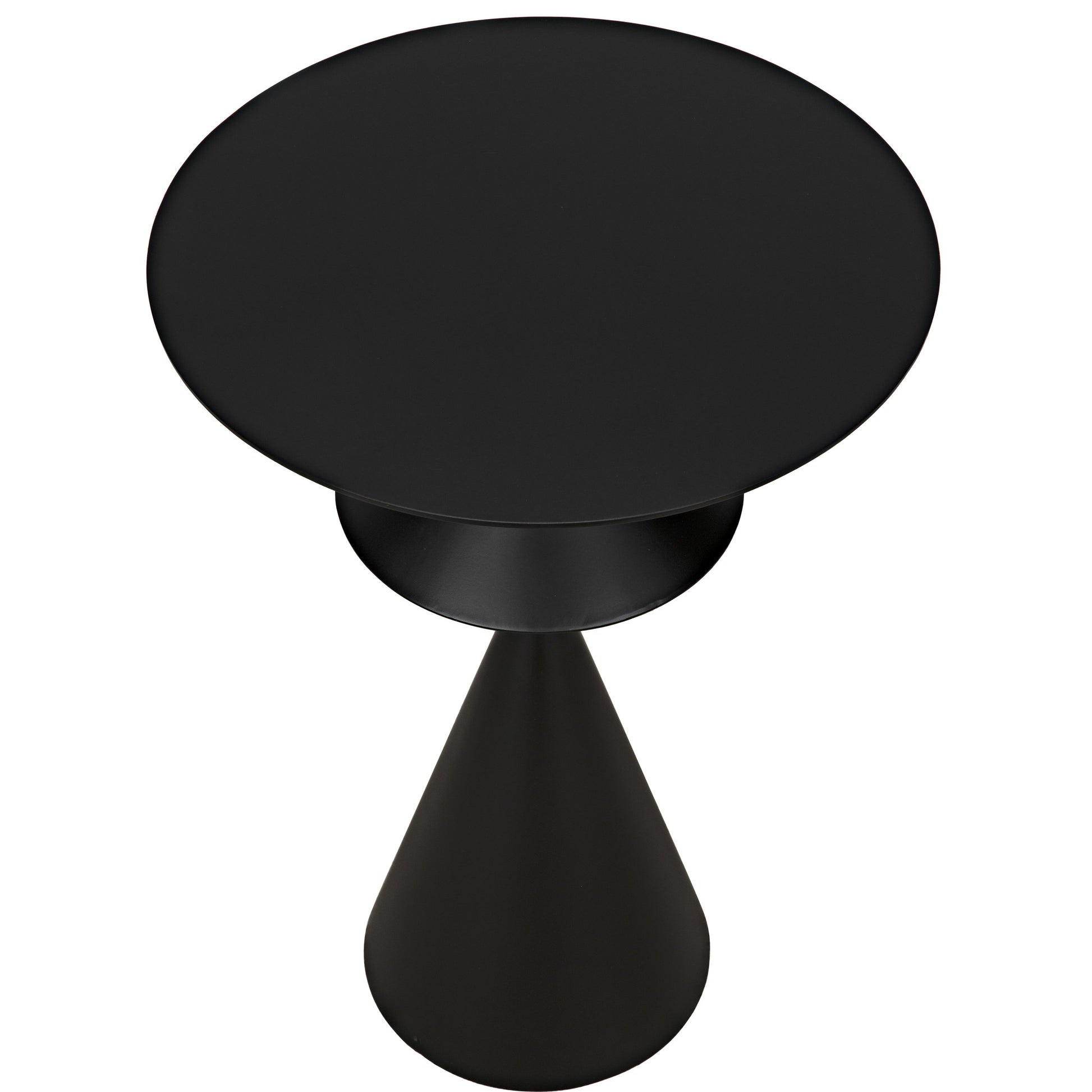 Zasa Side Table by Noir in black. Made from metal in a eclectic & global style.