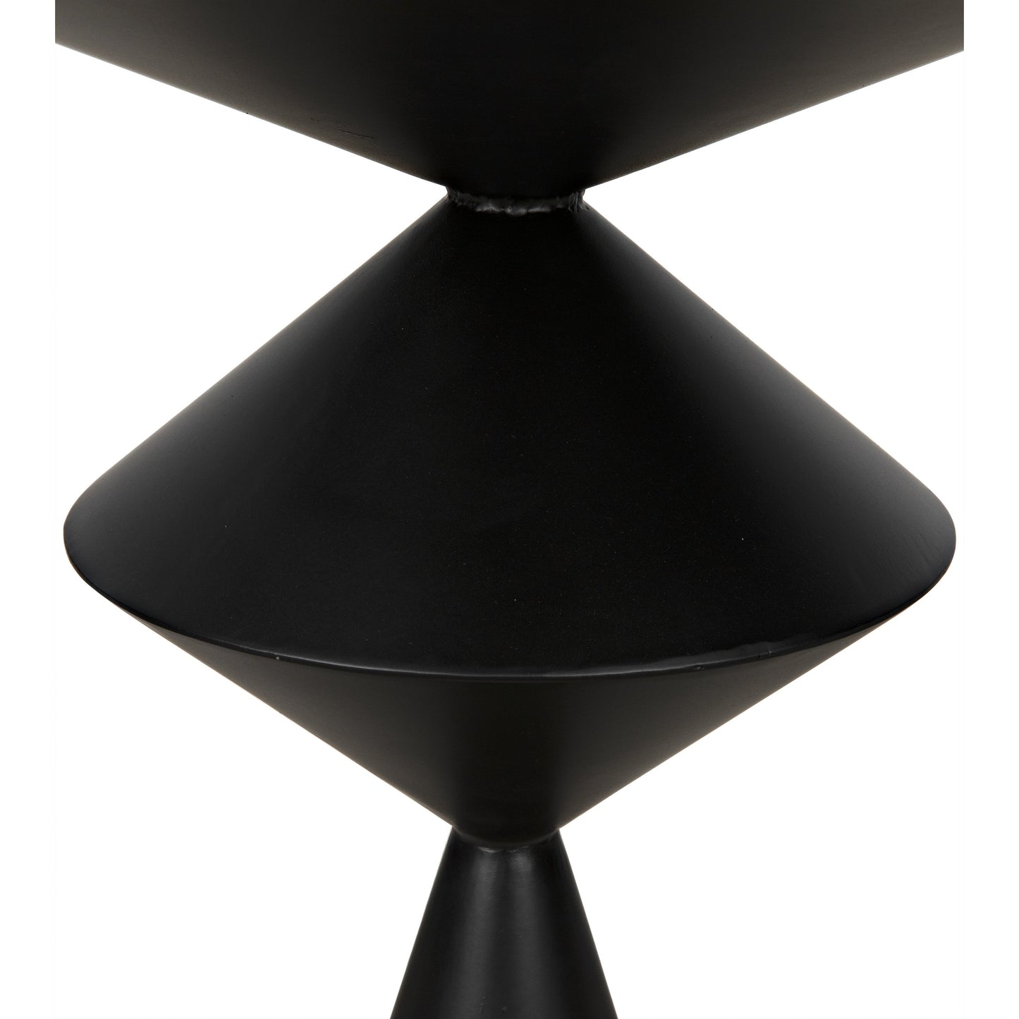 004 SI-1707291 | Closeup | Zasa Side Table by Noir in black. Made from metal in a eclectic & global style.