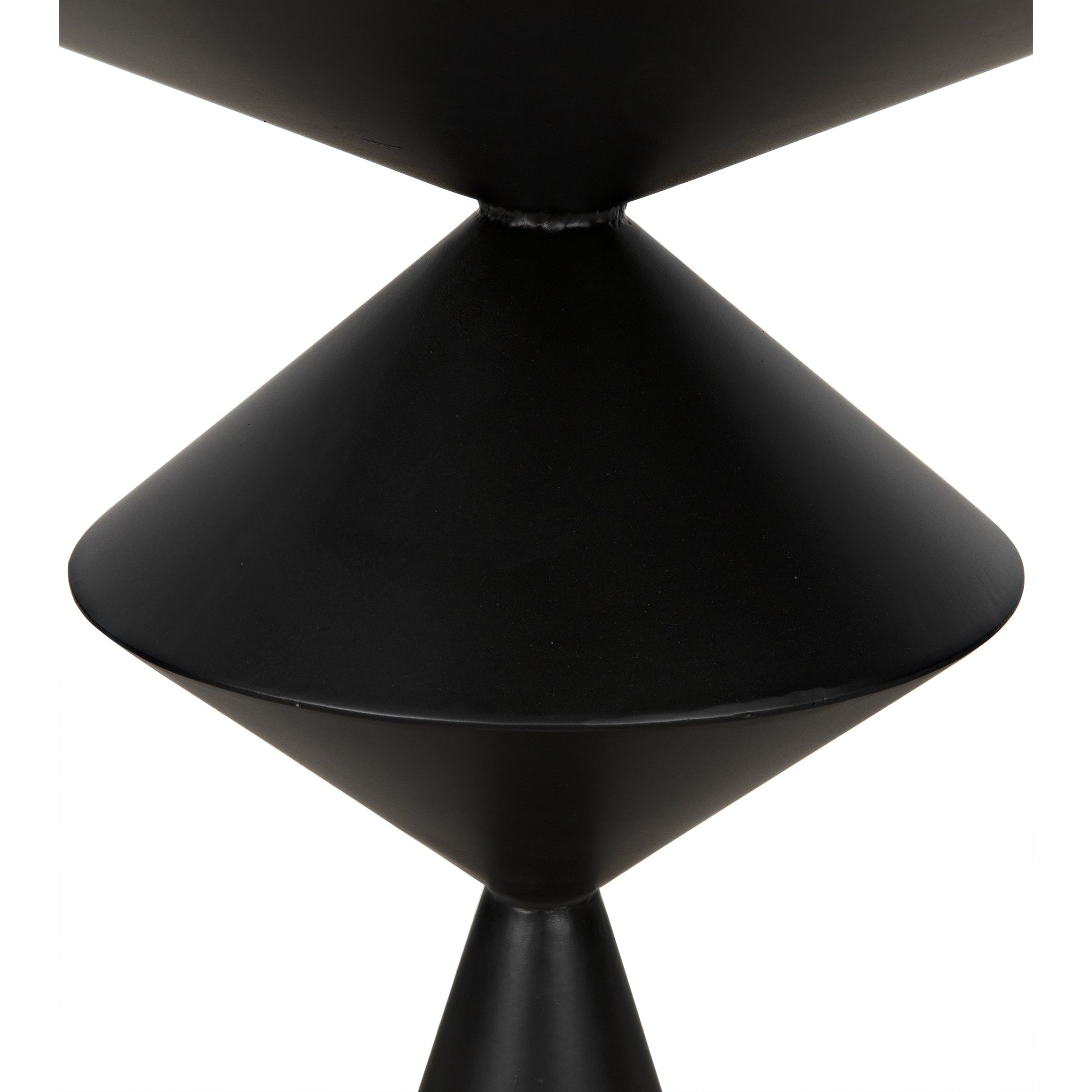 Zasa Side Table by Noir in black. Made from metal in a eclectic & global style.