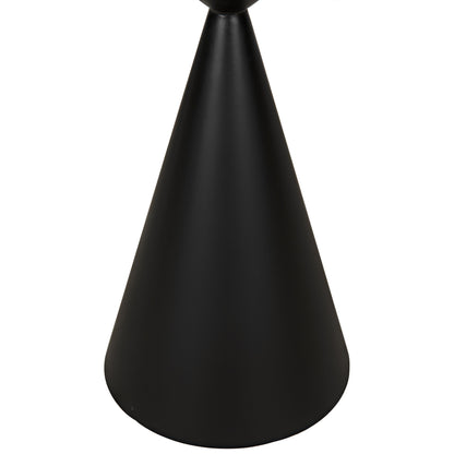 Zasa Side Table by Noir in black. Made from metal in a eclectic & global style.