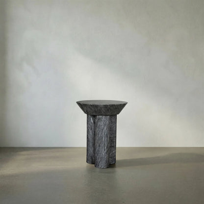 Nox Side Table by Noir. Made from marble in a modern style.