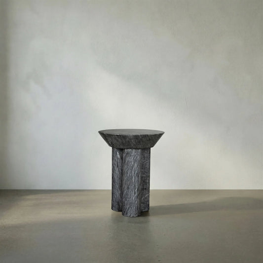 Nox Side Table by Noir. Made from marble in a modern style.
