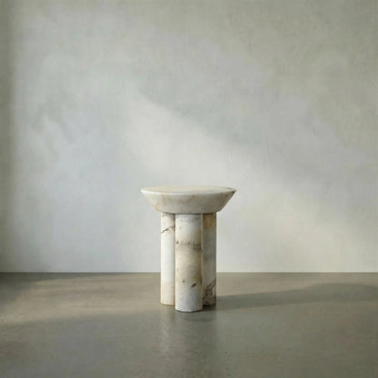 Nox Side Table by Noir. Made from marble in a modern style.