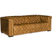 Savion Power Reclining Sofa by Hooker Furniture in brown. Made from leather in a modern style.